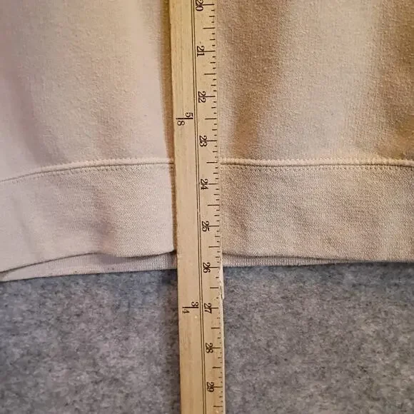 Bowery Supply Co. Mens M Mushroom Graphic Cream Crewneck Sweatshirt Fungi - Picture 7 of 9